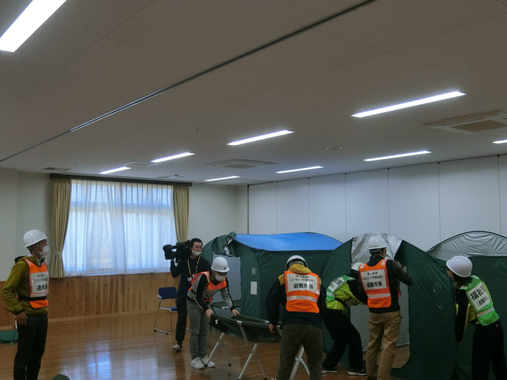 福祉避難所開設訓練 社会福祉法人ともいき福祉会
